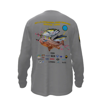 All-Over Print Men's Sun Protective Long Sleeve T-Shirt - 2nd IJCA Jigging Tournament (2024 model)